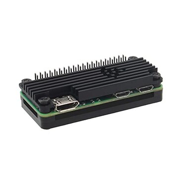 eleUniverse for Raspberry Pi Zero 2 W Aluminum Passive Cooling Heatsink Case Stackable Shell with 2x20Pin GPIO Header for Raspberry Pi Zero 2 WZero WZeroBanana Pi M2 Zero 2W02
