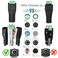 CHANZON Female 10 Pcs 12V 55mm x 21mm DC Power Jack Connector 24V Socket for Led Light Strip CCTV Security Camera Cable Wire Ends Plug Barrel Adapter