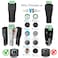 CHANZON Female 10 Pcs 12V 55mm x 21mm DC Power Jack Connector 24V Socket for Led Light Strip CCTV Security Camera Cable Wire Ends Plug Barrel Adapter