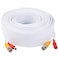 Postta BNC Video Power Cable 4 Pack 150 Feet Video Security Camera Cable Wire with Eight Connectors for CCTV DVR Surveillance System