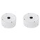 NVRTTRR Universal Bullet Security Camera Junction Box Mount Bracket Plastic Rainproof Junction Box Mount Bracket for IP Camera Electric Enclosure IndoorOutdoor Wall Cable Junction Base Boxes 2 Pack