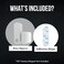 Security Sensor Magnet Riser Compatible with ADT Contact Spacers with 3M Adhesive DIY Wireless Home Security Accessories DeviceMagnet Not Included 34 inch