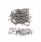 cSeao 40Pack M3 30mm Pan Phillips Tornillo Machine Screws and Hex Nuts Set 304 Stainless Steel Plain Finish