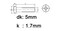 cSeao 40Pack M3 30mm Pan Phillips Tornillo Machine Screws and Hex Nuts Set 304 Stainless Steel Plain Finish