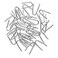 OMOTOOL Steel Wire Fencing Staples 200 pcs Galvanized UShaped Fasteners Nails for Wire Mesh and Woven Fencing