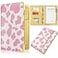 YeeCASE Server Book Painted Server Books for Waitress Durable Leather Waitess Book with Zipper PocketServer Manual Checkbook Fits Server Apron