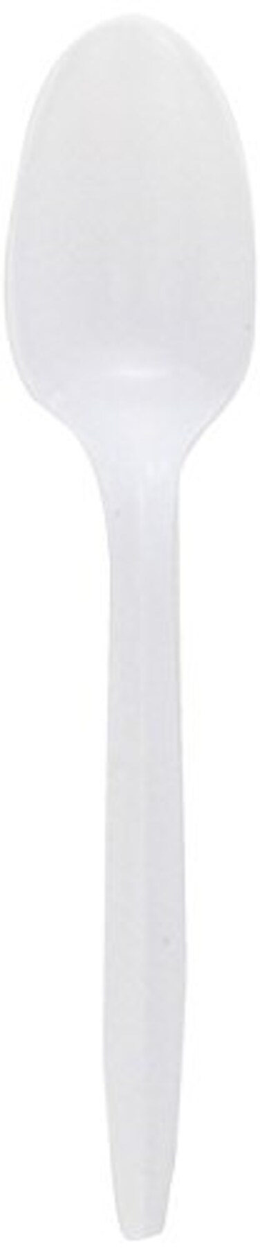 Genuine Joe GJO20002 Polypropylene MediumWeight Spoon White Pack of 1000