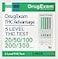DrugExam 5 Pack Marijuana Test Dip Card Cannabinoids Testing Test Rapid Test Dip CardsIndividually Packed Detailed Instructions Included Easy to Use