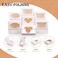 Moukiween 32 PCS White Soap Boxes for Homemade Soap 354 X 236 X 118 Inch Soap Packaging Gift boxes with Window Small Rectangular Soap Wrapping Boxes White