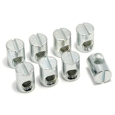 ReplacementScrews Cross Dowel Barrel Nuts Compatible with IKEA Part 100514 SUNDVIK MYDAL HASSELVIKA Pack of 8