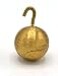 EISCO Brass Pendulum Bob with Hook 1in Diameter