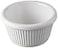 Winco Fluted Ramekins 2Ounce White 12Pieces