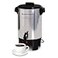 West Bend Coffee Urn HighlyPolished Aluminum Features Automatic Temperature Control with Cup Per Minute Brewing and Easy Clean Up Includes InBasket Measuring Guide and Ready Light 30Cup Silver