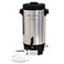 West Bend Coffee Urn HighlyPolished Aluminum Features Automatic Temperature Control with Cup Per Minute Brewing and Easy Clean Up Includes InBasket Measuring Guide and Ready Light 42Cup Silver