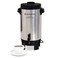 West Bend Coffee Urn HighlyPolished Aluminum Features Automatic Temperature Control with Cup Per Minute Brewing and Easy Clean Up Includes InBasket Measuring Guide and Ready Light 42Cup Silver