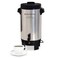 West Bend Coffee Urn HighlyPolished Aluminum Features Automatic Temperature Control with Cup Per Minute Brewing and Easy Clean Up Includes InBasket Measuring Guide and Ready Light 42Cup Silver