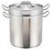 Winco 8qt SS Double Boiler wCover