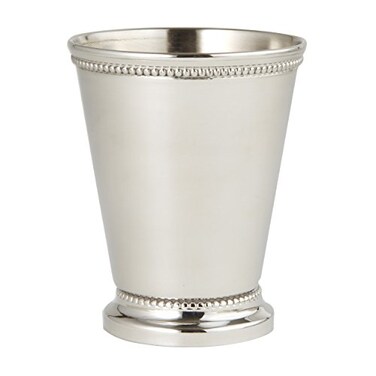 Elegance Small Beaded Mint Julep Cup 6 oz 3 12