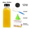 Moretoes 40pcs 12oz Plastic Juice Bottles with Caps Bulk Clear Beverage Containers for Juicing Drinking Milkshake Tea and Other Beverages