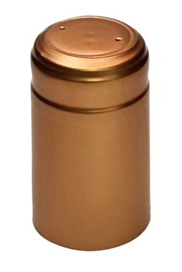 LD Carlson 1 X Bronze PVC Shrink Capsules 30 Per Bag