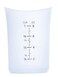 iSi Basics Silicone Flexible Measuring Cup 1 Cup Capacity OffWhite