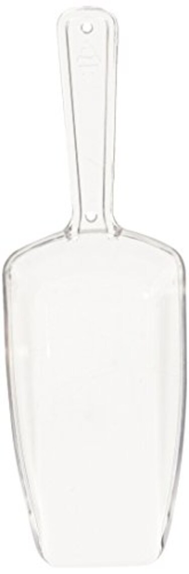 VEVOR 12 Clear Acrylic Plastic Kitchen Scoops Wedding Candy Dessert Buffet Scoops