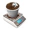 Penn Scale PS20 Digital Kitchen Portion Scale 20lb Electric Kitchen Scale with 001lb Readability Removable Platter LCD Display KG Lb Oz Unit Conversion AC Battery Powered