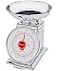 Escali DS115B Mercado Retro Classic Mechanical Dial Stainless Steel Scale Removeable Bowl Tare Functionality 11lb Capacity Stainless