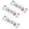 LinkDm Fridge Refrigerator Freezer Thermometer 3pack