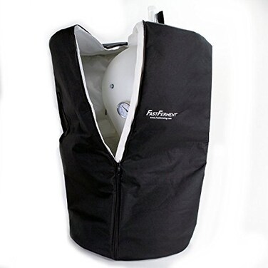FastRack FASTFERMENT Conical Fermenter Fermentation Jacket fits up to 8 Gallons Fermentation Cool Brewing Cooler Bag for Fermentation Temperature Control Fermentation Accessories