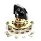 uxcell 1P7T 1 Pole 7 Position 1 Deck Band Channel Rotary Switch Selector with Knob