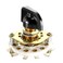 uxcell 1P7T 1 Pole 7 Position 1 Deck Band Channel Rotary Switch Selector with Knob
