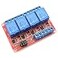 DZS Elec 5V 4 Channel Relay Optocoupler Isolation Module Red Board 35V High and 015V Low Level Triggered Load AC 0250V DC 030V 10A SCM IO Control