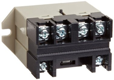 Omron G7L2ABUBJCBDC24 General Purpose Relay With Test Button Class B Insulation Screw Terminal Upper Bracket Mounting Double Pole Single Throw