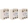 BlueStars 3PCS Solid State Relay SSR40DA DC to AC Input 332VDC Output 24380VAC 40A Single Phase SemiConductor Relay Module Pack of 3 Control 332V DC Load 24380V AC