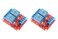 NOYITO 2 Channel Relay Module with Isolated Optocoupler 5V 12V 24V High Low Level Trigger Module Triggered Pack of 2 24V Red