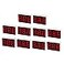 uxcell Common Anode 11 Pin 3 Bit 7 Segment Display 089 x 055 x 028 Inch 035 Red LED Display Digital Tube 10pcs