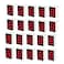 uxcell Common Cathode 10 Pin 1 Bit 7 Segment Display 075 x 05 x 031 Inch 05 Red LED Display Digital Tube 20pcs