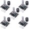 Taiss 5Pcs KY040 Rotary Encoder Module with 15165 mm with Knobs Cap