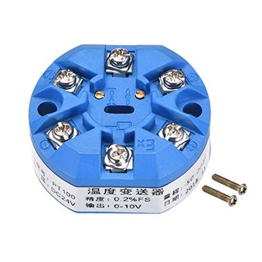 uxcell PT100 Temperature Sensor Transmitter 24V DC 010V 50 to 200