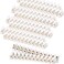Weewooday 10 Pieces Terminal Strips Electrical Block Set 12Position Dual Row White Screw Terminal Strip 10 a 380 V Wire Connector Electrical Barrier Block for Small Projects Home