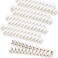 Weewooday 10 Pieces Terminal Strips Electrical Block Set 12Position Dual Row White Screw Terminal Strip 10 a 380 V Wire Connector Electrical Barrier Block for Small Projects Home
