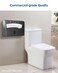 CHUANGDIAN Toilet Seat Cover Dispenser Dark Grey