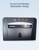 CHUANGDIAN Toilet Seat Cover Dispenser Dark Grey