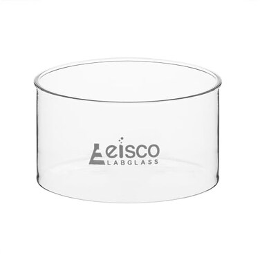 EISCO Crystallizing Dish 500ml Flat Bottom No Spout Borosilicate 33 Glass Laboratory Kitchen Crafts