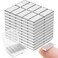 FINDMAG 100Pcs Strong Neodymium Magnets Bar Heavy Duty Rare Earth Magnets Rectangular Magnetic Bar Small Powerful Magnetic Bar for Crafts Kitchen DIY Tool Storage Science Office 10x5x2mm
