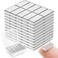 FINDMAG 100Pcs Strong Neodymium Magnets Bar Heavy Duty Rare Earth Magnets Rectangular Magnetic Bar Small Powerful Magnetic Bar for Crafts Kitchen DIY Tool Storage Science Office 10x5x2mm