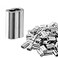 QDiShi 18 3mm Aluminum Crimping Loop Sleeve for 18 Wire Rope Cable Ferrule 100Pcs