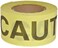 Brady 91083150 Length 3 Width Woven Biodegradable Cotton RePulpable Barricade Tape Legend Caution