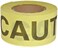 Brady 91083150 Length 3 Width Woven Biodegradable Cotton RePulpable Barricade Tape Legend Caution